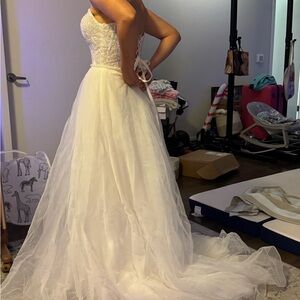 Wedding Dress with corset